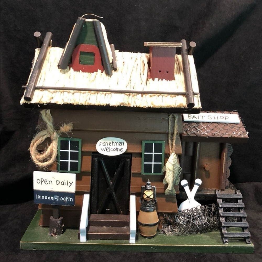 Bait Shop Fishing Decor